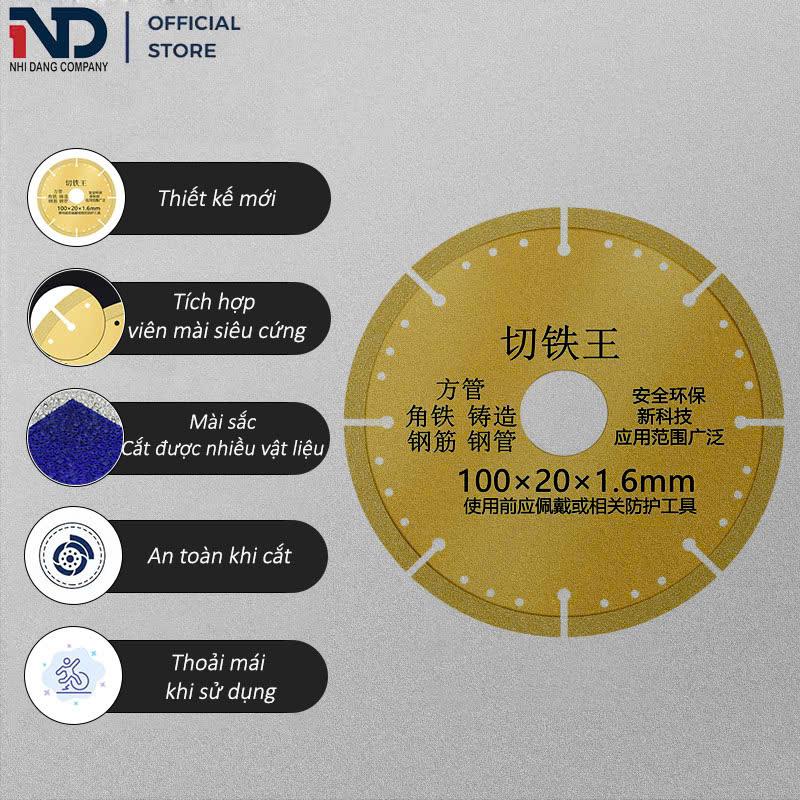 (COMBO 2 CÁI) Lưỡi cắt đa năng màu vàng, cắt đươc sắt, gạch, gỗ đá lưỡi  cắt