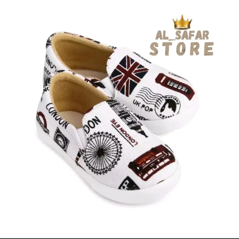 Al Safar Sepatu Anak Slip-On London/Sepatu Anak Laki-Laki usia 1 sampai 3 tahun 1