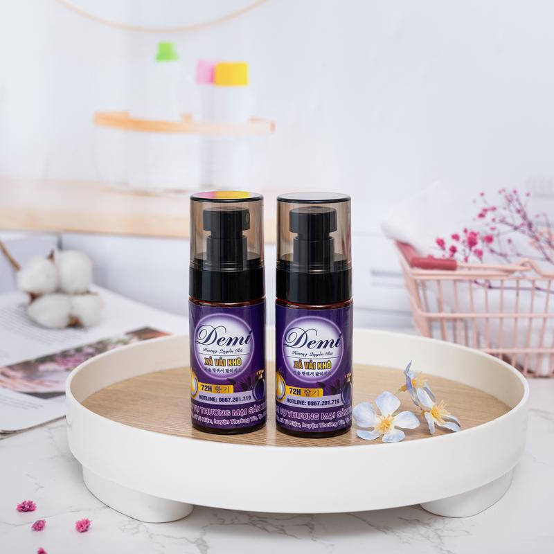 Bình Xịt Xả Vải Khô Demi Hương Quyến Rũ Lưu Hương Dầu Thơm Phòng Tinh Dầu 3