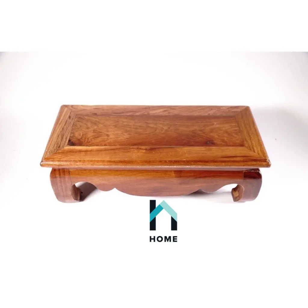Đôn gỗ hinh chữ nhật kê khung ảnh, tượng thần tài