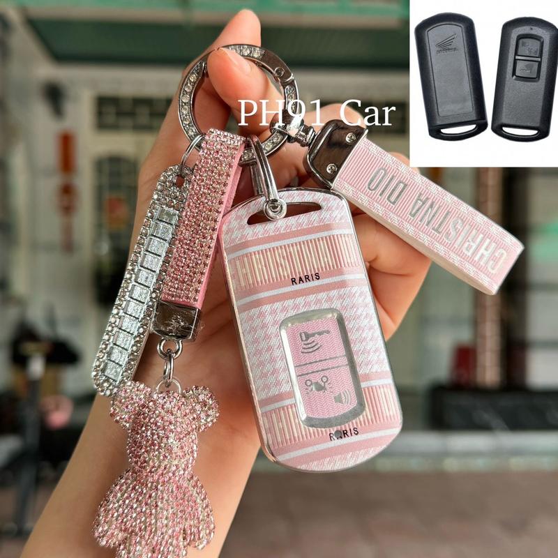 ( Đời Cũ)Ốp Khoá Smartkey  Cao Cấp  Honđa AB  Vario 150 Lead Vision PCX CLick Móc Khóa