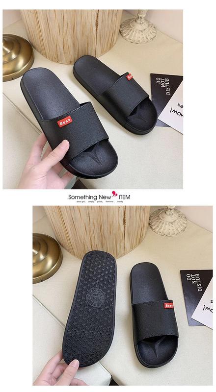 Product Introduction of Selipar Pasangan, Gaya Ringkas, Warna Pepejal, Hitam, Sesuai untuk Semua Musim, Lelaki dan Wanita, Tapak Lembut, Sandal Tidak Licin, Sesuai untuk Musim Bunga dan Musim Panas 2024 Ketibaan Baru 16