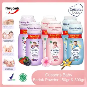 Cussons Baby Powder Bedak bayi - Nayank Baby