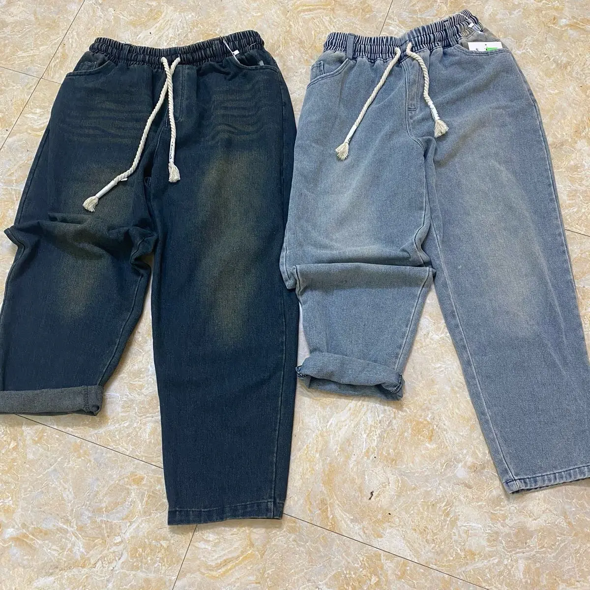 Quần bò baggy nữ chuẩn phom .dáng hàng QC cấp cấp Jean Có Túi