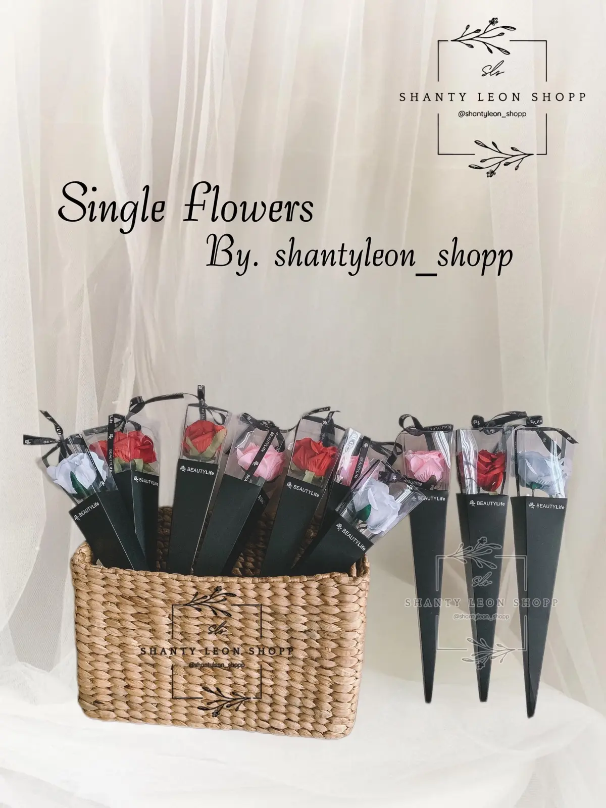 Single flowers / bunga satuan / bunga murah / hadiah valentine / buket bunga