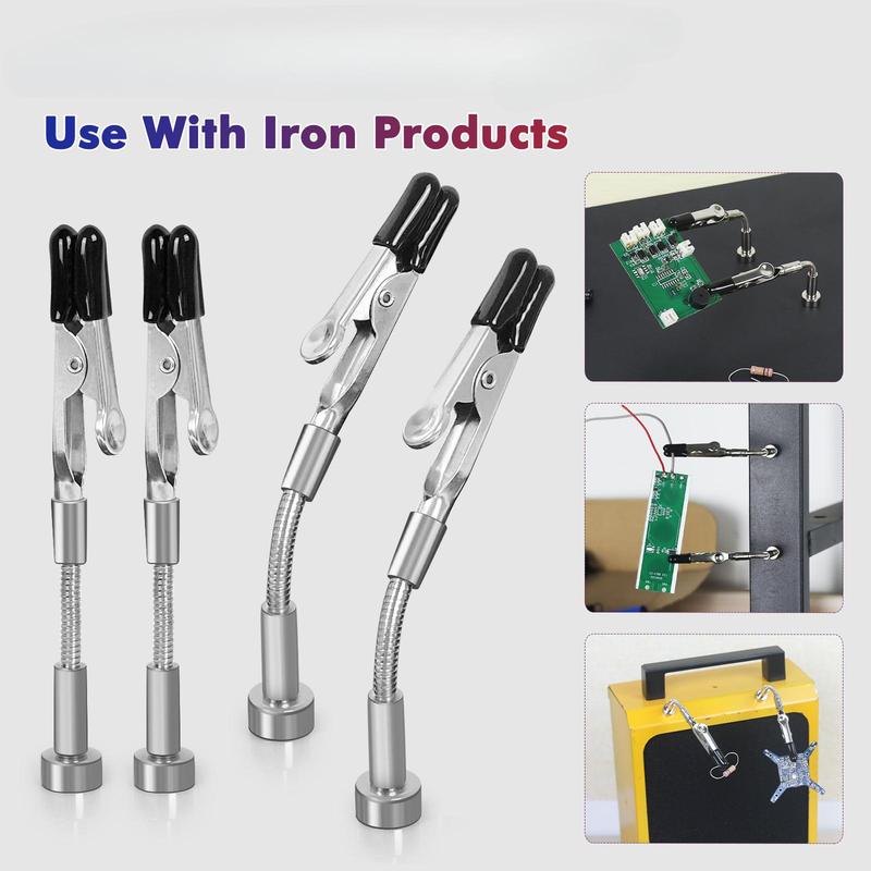 Product Introduction of Flexible Gooseneck Multipurpose Magnetic Fixing Clamp, Welding Auxiliary Clamp, Universal Clamp for Home & Office 8