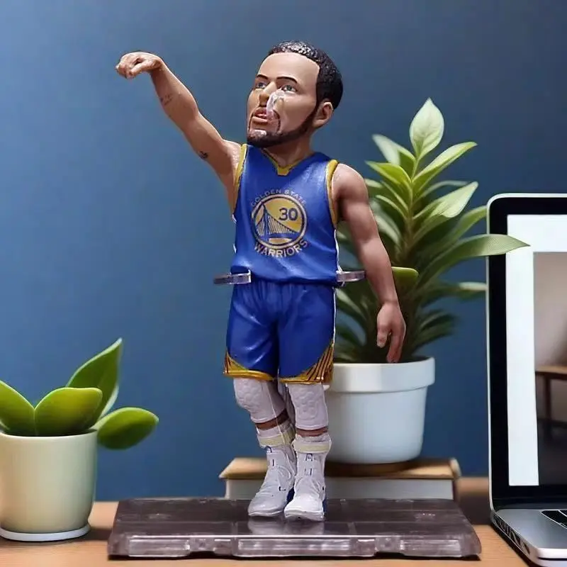 Đồ Chơi Mô Hình Nhân Vật NBA, Làm Bằng Tay, James Harden, Curry, Thompson, Bóng Rổ Phiên Bản Q, Thiết Kế Tinh Tế Thích Hợp Làm Bạn Trai