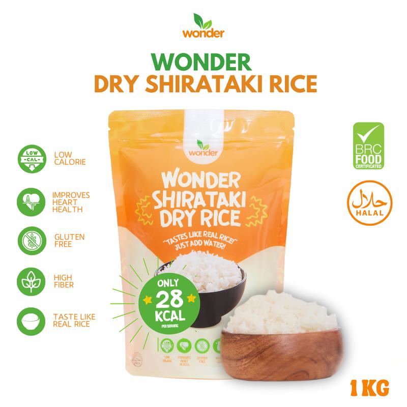 Wonder Health I Shirataki Dry Rice I 1kg - TikTok Shop Philippines