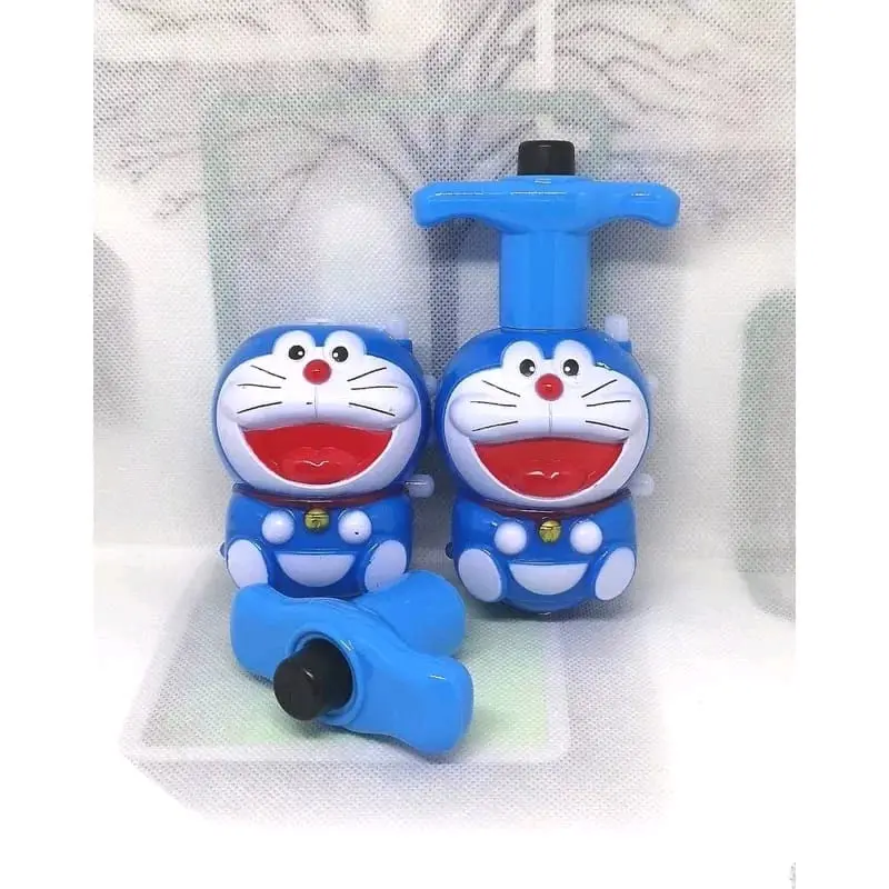 Mainan Anak Gasing Karakter Kartun.. Lampu dan Musik Gasing LED 3