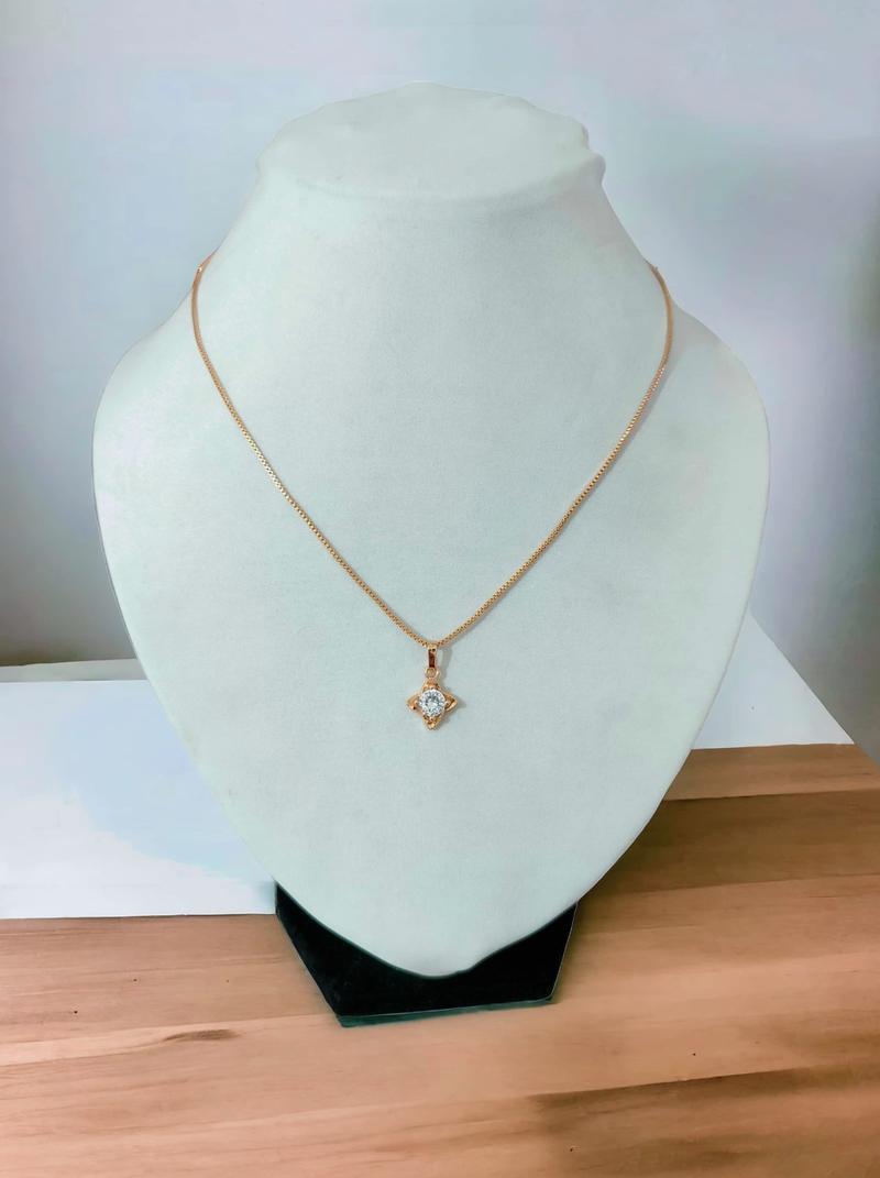 Product Introduction of Liontin bunga Mata putih 5mili tanpa kalung 11