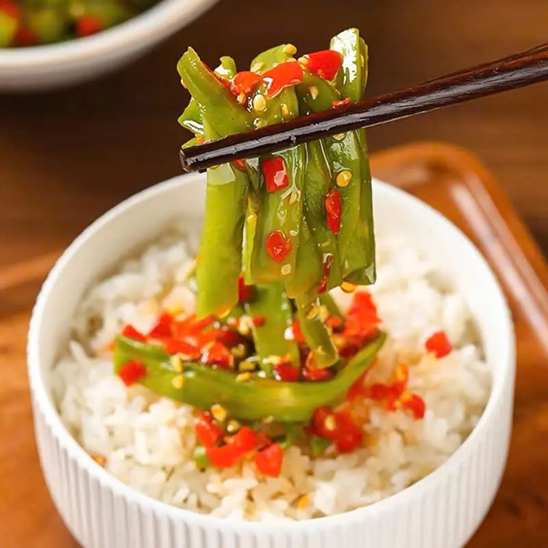Rau Tiến Vua Xào Ớt Hồ Nam Giòn Ngon Hộp 280g - Ăn Vặt 492 6