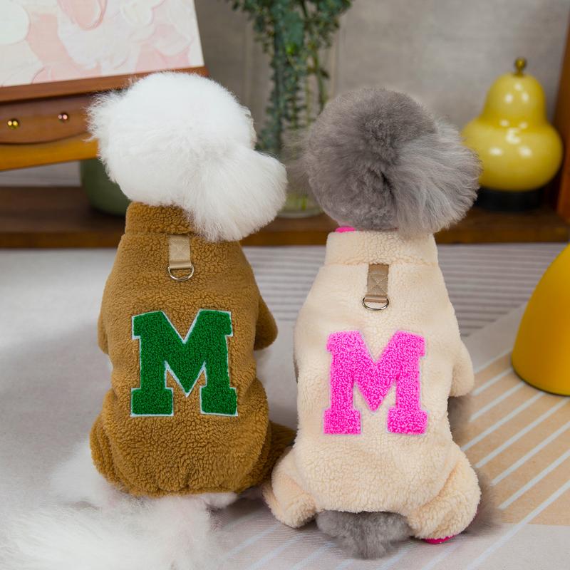 Áo len cho chó - Dày dặn, giữ ấm mùa đông, phù hợp với chó cỡ vừa như Teddy và Poodle