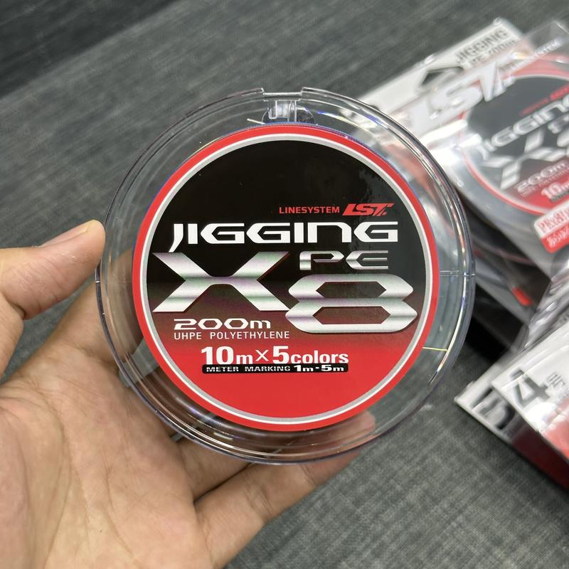 LK HÒA Dây dù câu cá LST Jigging PE X8- độ dài 200m 300m - Made in Japan- Chuyên câu lục Fishing Đi Câu Bắt Cá