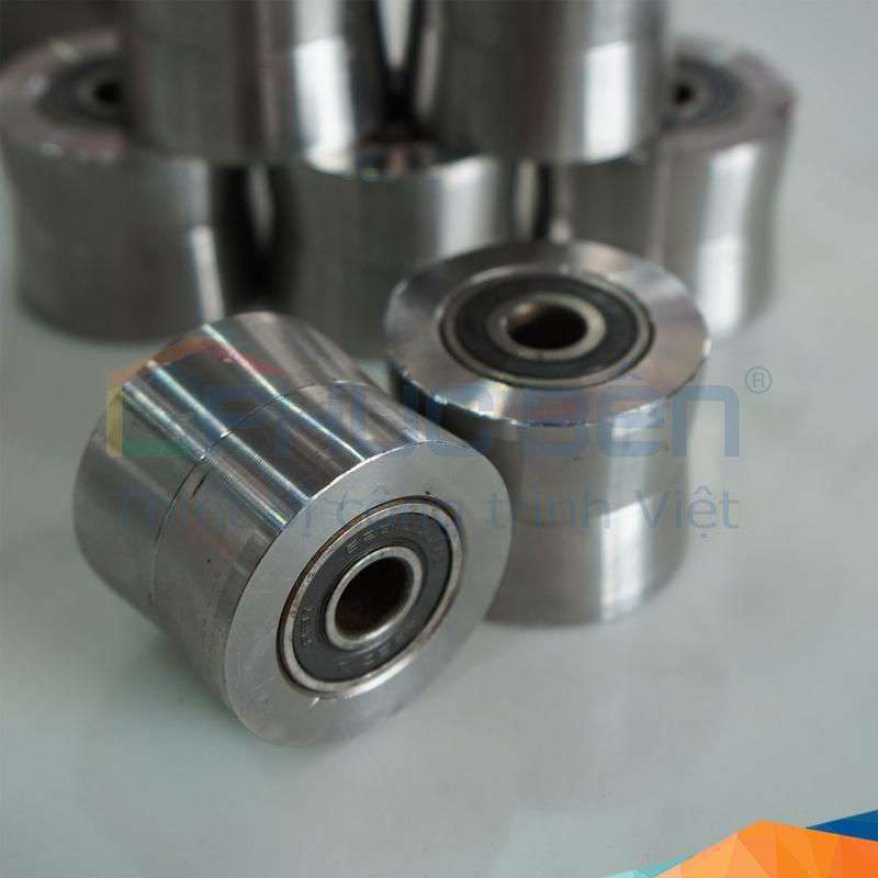Rulo duỗi bằng sắt có bạc đạn - Phụ kiện máy duỗi sắt 2