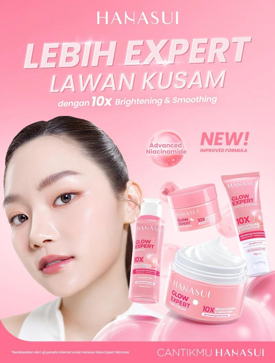 Hanasui Paket Glow Expert & Serum | Bebas Alkohol | Semua Jenis Kulit | Untuk Kulit Kusam | Kulit Jadi Glowing Hanasui Paket Glow Expert & Serum | Bebas Alkohol | Semua Jenis Kulit | Untuk Kulit Kusam | Kulit Jadi Glowing