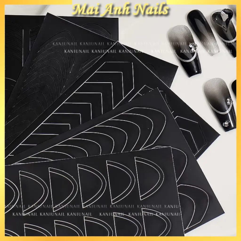 Stick DẶM OMBRE nhiều hình dáng trends MaiAnhNails