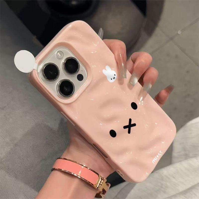Vỏ sữa thỏ Miffy đơn giản cho vỏ điện thoại iPhone7 / 8 / X / XR / 11/12/13 /…