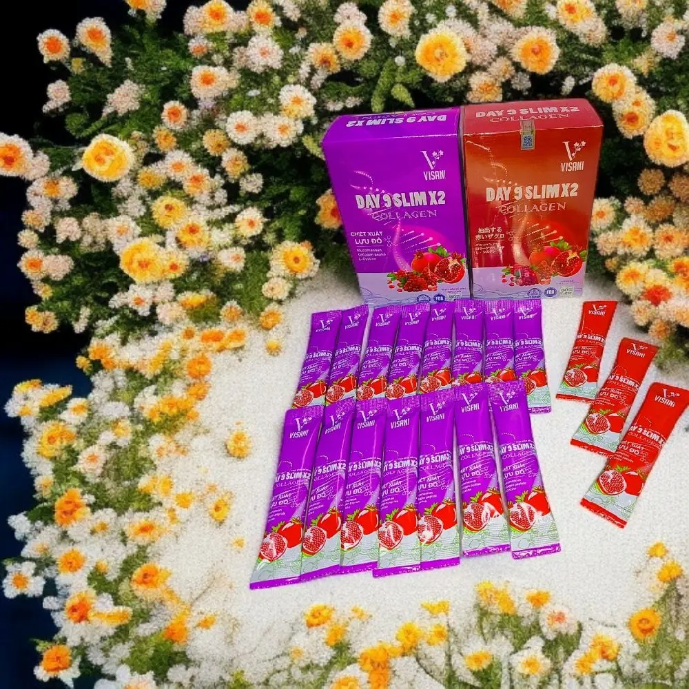 (1Hộp) Bột Cốm Collagen Glutathione Hỗ Trợ Đẹp Da