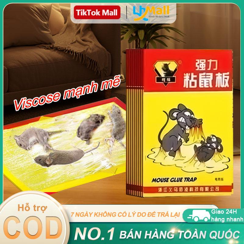 Keo Dính Chuột Siêu Dính ĐẠI LỘC LỚN - Combo Miếng Keo Bẫy Chuột Diệt Chuột Ruồi Và Côn Trùng-Kivo Những tấm keo dính rất dính khiến tất cả chúng biến mất