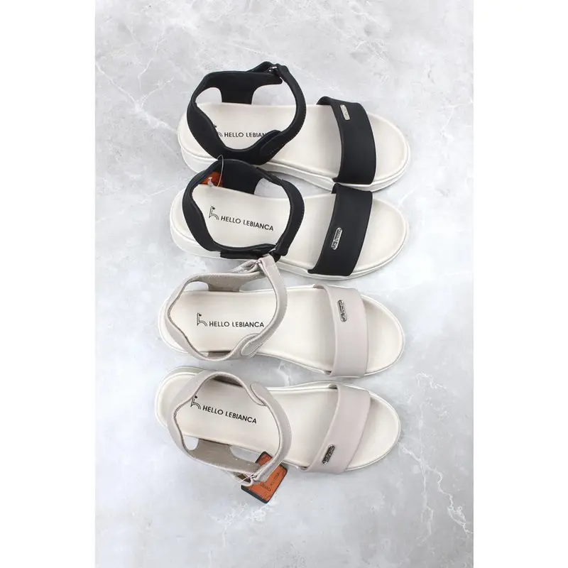 Le Bianca AT 22-01 Sepatu Sendal Wedges Anak Perempuan Wanita Simple Fashion 7