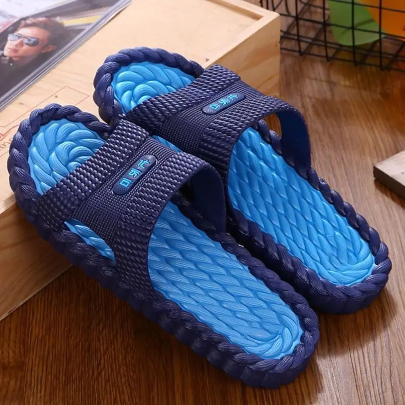 2024 comfortable slippers home slippers non-slip casual fashion slippers bath bathroom slippers soft bottom sandals Footwear Walking Shoes