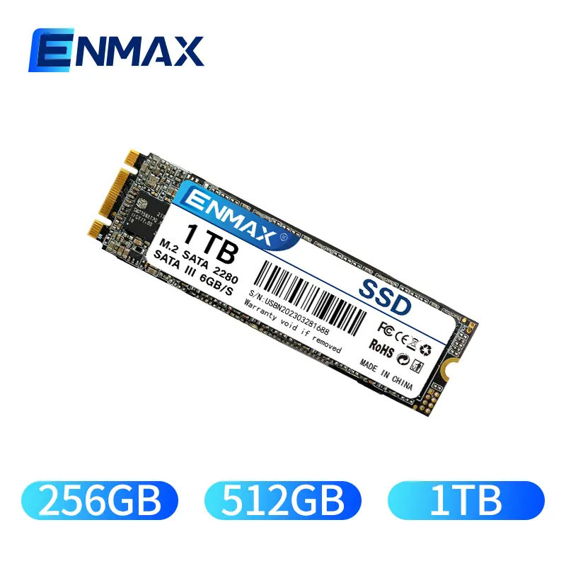 Ổ cứng thể trạng rắn, SSD M.2 NGFF, Dung lượng 256GB, 512GB, 1TB, Giao diện SATA3, Ổ cứng cứng, Thích hợp cho máy tính xách tay và máy tính để bàn, Ổ cứng HDD, Ổ cứng thể trạng rắn