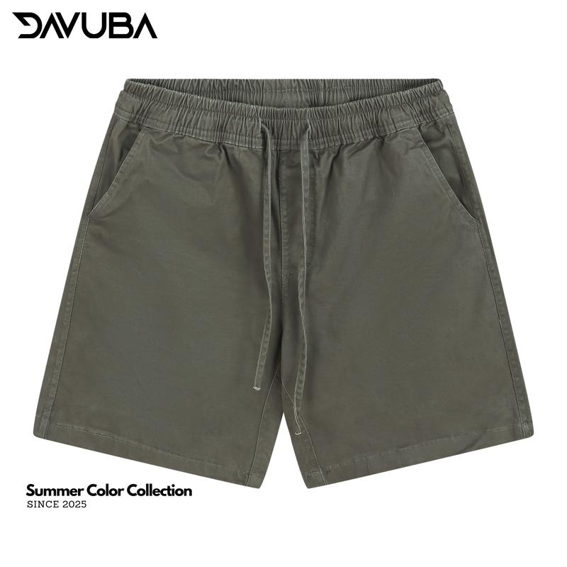 DAVUBA - [Deal Mở Bán] Quần short nam Kaki nhung mịn co dãn 4 chiều SM136 4