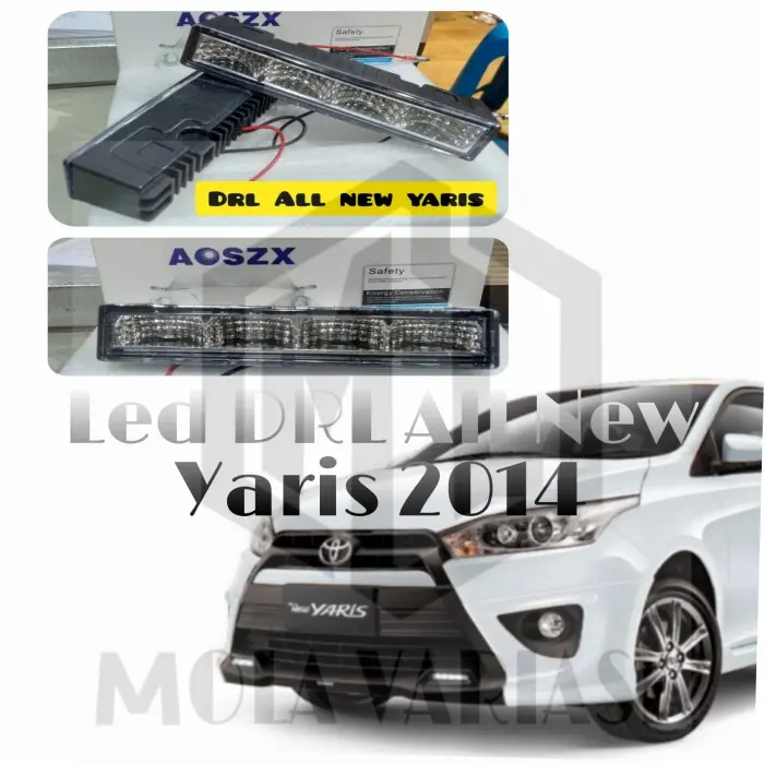 LAMPU LED DRL MOBIL ALL NEW YARIS 2014 - 2015 - OTOPARTT