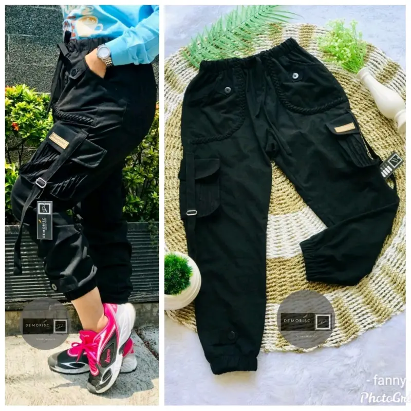 celana Jogger kargo model kepang best seller 4