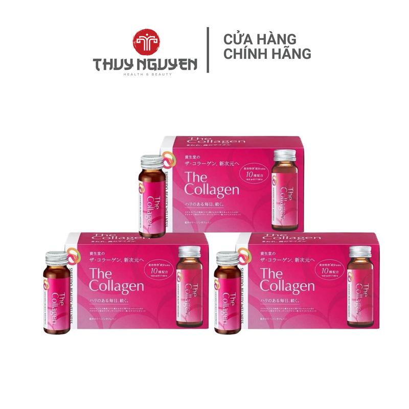 [COMBO 3 HỘP ] Nước Uống Bổ Sung Collagen 1 hộp 10 lọ (mẫu mới)
