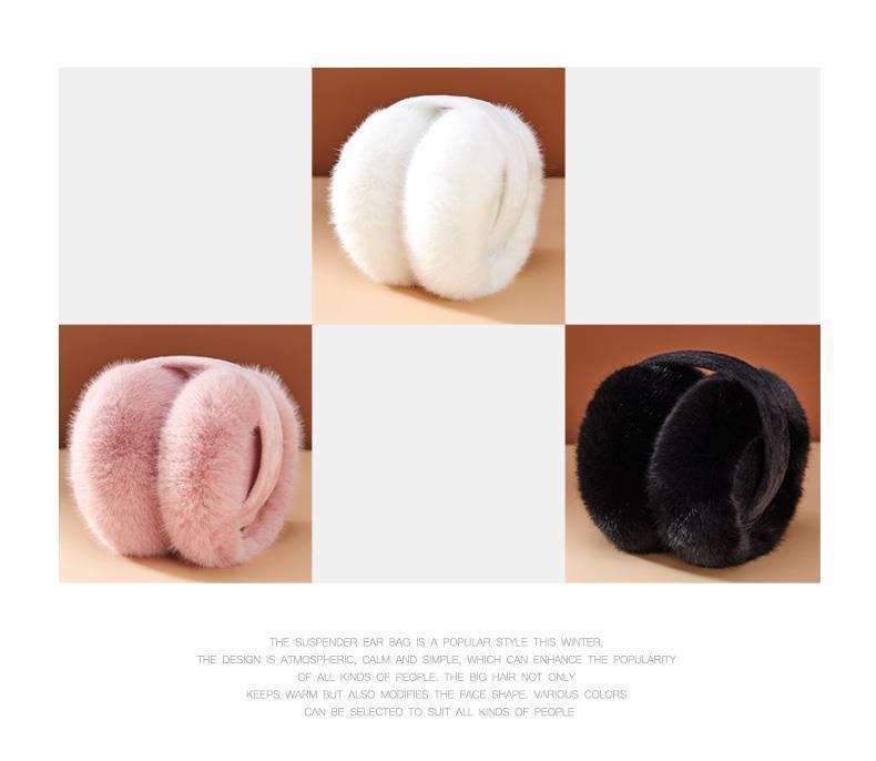 Product Introduction of Bịt Tai Giữ Ấm, Chống Đông, Mũ Tai, Bảo Vệ Tai, Dễ Thương Và Đơn Giản, Mũ Giữ Ấm Tai, Có Thể Gập Lại, Giữ Nhiệt, Thích Hợp Cho Phụ Nữ Và Nam Giới 7