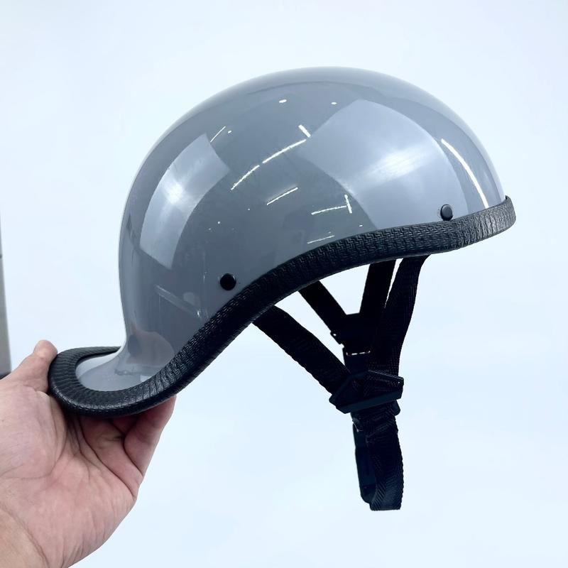 Nón - Mũ bảo hiểm ngựa cong đội ngược sơn bóng , gangter giá rẻ nhất, Phụ Kiện Đội Đầu Helmet 6