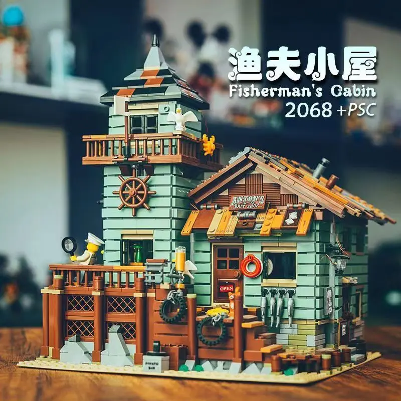 Gạch Tương Thích Với Lego, Nhà Tranh Thợ Săn, Bộ Ghép Hình Cottage 21310, Đồ Chơi Mô Hình Xây Dựng Cảnh Đường Phố, Dành Cho Người Lớn, Độ Khó Cao, Năm 2025, Bán Chạy Cửa Hàng