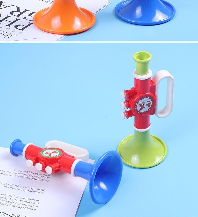 Product Introduction of Children's Horn Changing Whistle Toy Baby Puzzle Early Education Music Infant Toys 15