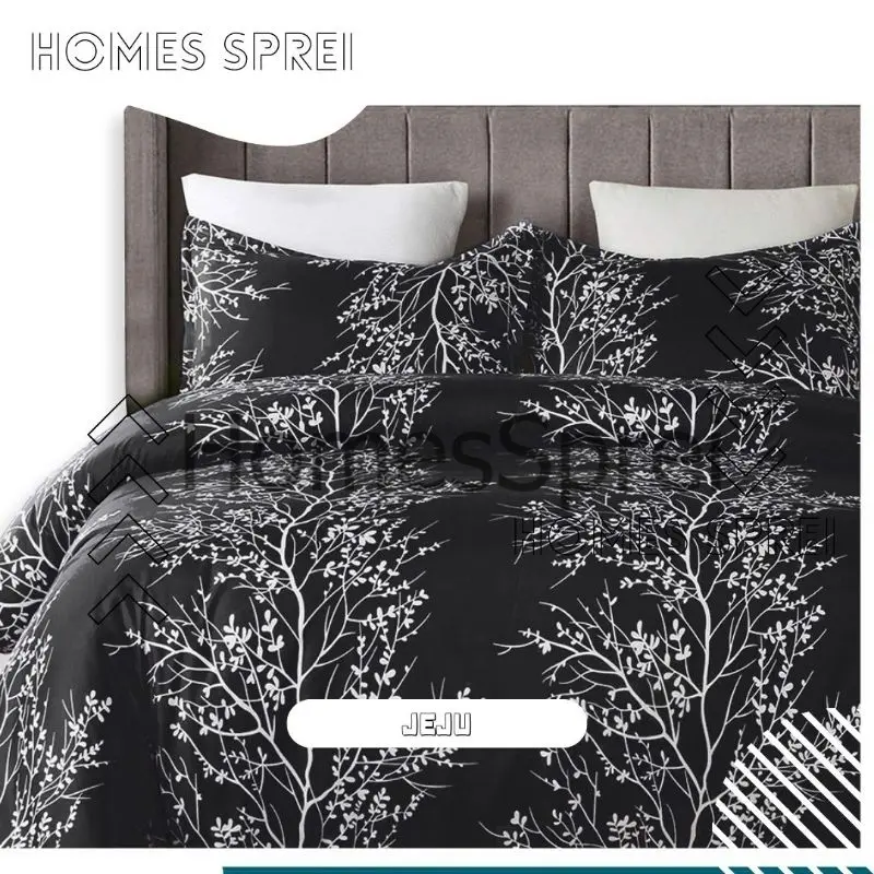 Promo Bedcover Only / Selimut Saja Size 200 x 220 180 x 220 120 x 220 Jeju Series Motif Best Sellet Katun Halus Anti Luntur 1