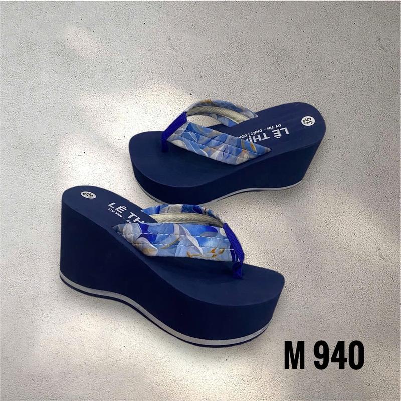 Dép Xốp Nữ Đế Xuồng Cao Cấp 5-7-9Cm Lê Thịnh