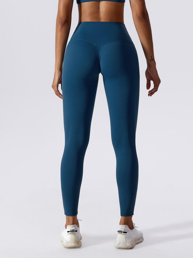 Product Introduction of Women's Solid High Waist Sports Leggings, High Stretch Yoga Leggings, Glam Supersport Leggings, Gym Clothes, Ladies Sportswear for Indoor Outdoor Wear, Tummy Control Tights 10
