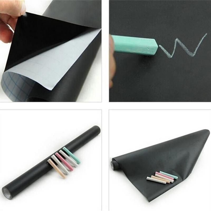 Product Introduction of Bảng Decal Đen Dán Tường Kèm Phấn , Bảng học tâp, Bảng nhà bếp, Bảng Menu,.. Tiện Lợi 22