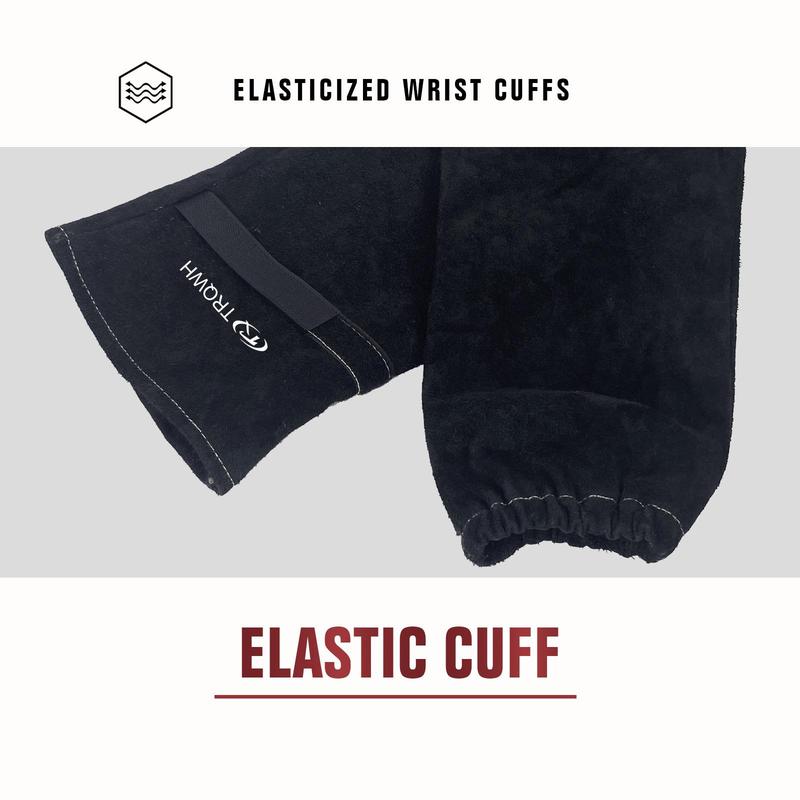 TRQWH Flame-resistant Welding Sleeves, Safety Durable Protective Gear, Comfortable Flame-resistant Arm Protector, Welding Accessories 6