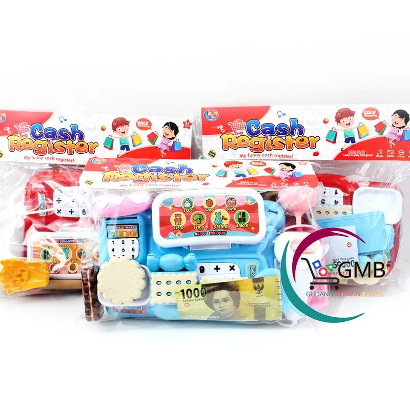 MAINAN ANAK LK21 KASIR BURGER JUNK FOOD MAINAN CASH REGISTER LK21/22 4