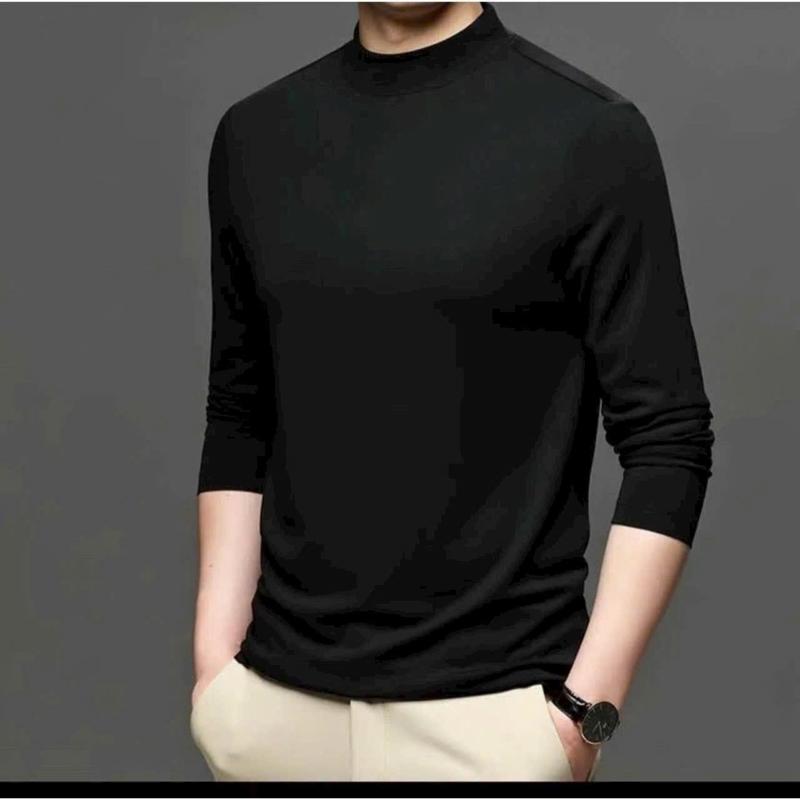 Áo giữ nhiệt thu đông cổ cao 3 cm co giãn 4 chiều ấm áp trẻ trung Menswear 5