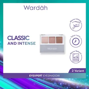 Wardah EyeXpert Eyeshadow - 3 Warna Intense Yang Tahan Lama