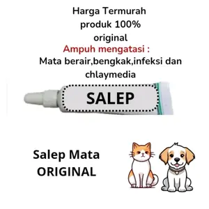Salep Mata Hewan (Kucing,Anjing,Kelinci dll) Termurah isi 3 pcs !!