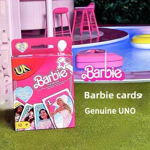Barbie UNO Classic Puzzle Card Game barbie Party Party Multiplayer Interactive Game Board Game