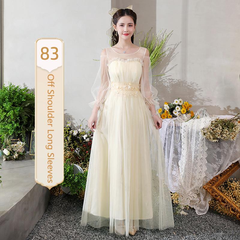 Product Introduction of Wanita Wedding Dress Bridesmaid Rok Fashion Perjamuan Flower Costume Elegant Maxi 30