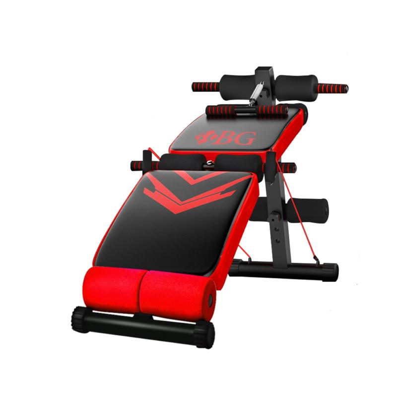  BG VIỆT NAM Ghế Tập Bụng Cong Muse Model 118 Đỏ Có Chốt Gập Đồng Fitness Equipment Gọn Nhẹ Dễ Dụng 