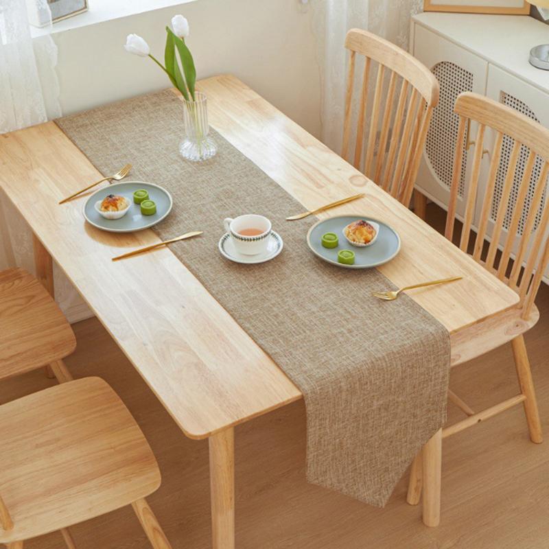 Maodike_ Machine Washable Table Runner Easy Care Table Runne - TikTok ...