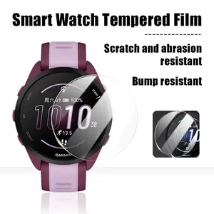 Kaca Tempered Pelindung untuk Garmin Forerunner 55 Anti Gores Pelindung Layar