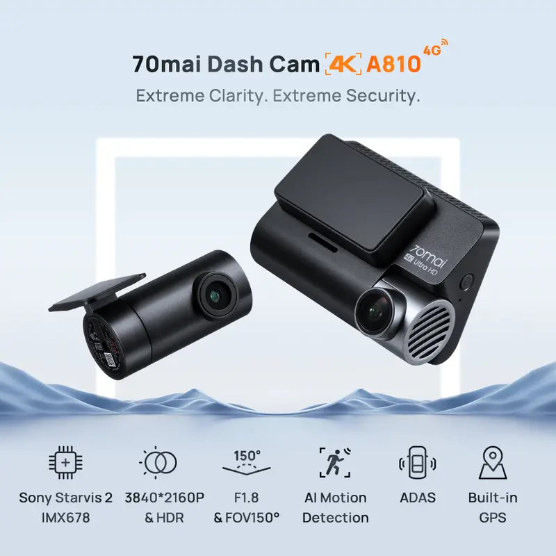 Camera hành trình oto 70Mai A810 bản QT có tiếng việt. Bảo hành 1 năm 4