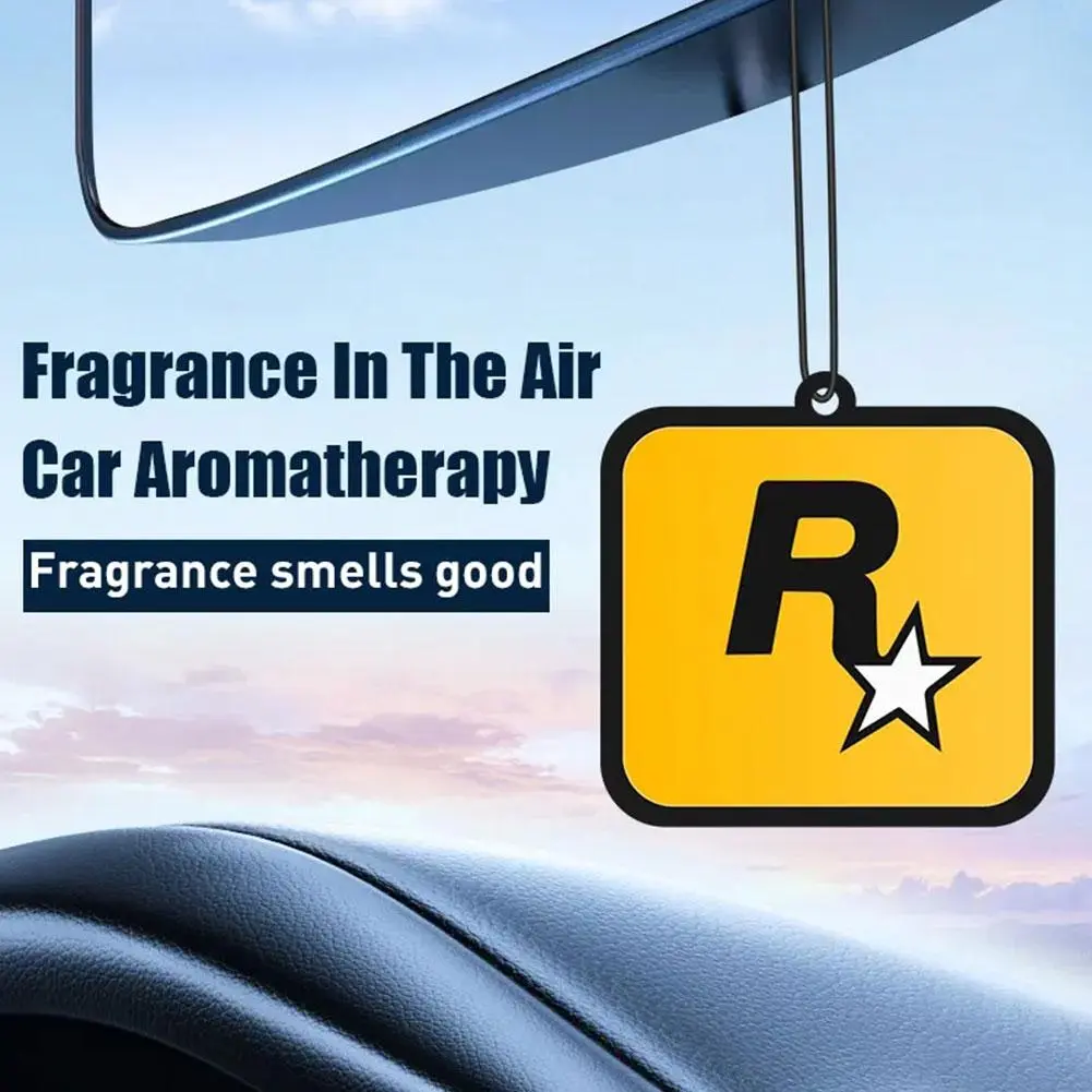 Car Fragrance Aromatic Pendant Vehicle Mounted Aromatic Fragrance Light Full Decoration B2V4